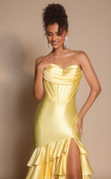 Portia and Scarlett XO085 Yellow