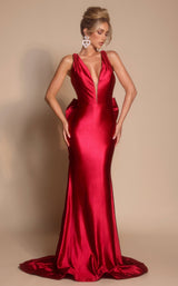 Portia and Scarlett XO095 Burgundy