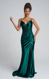 Portia and Scarlett XO136 Emerald