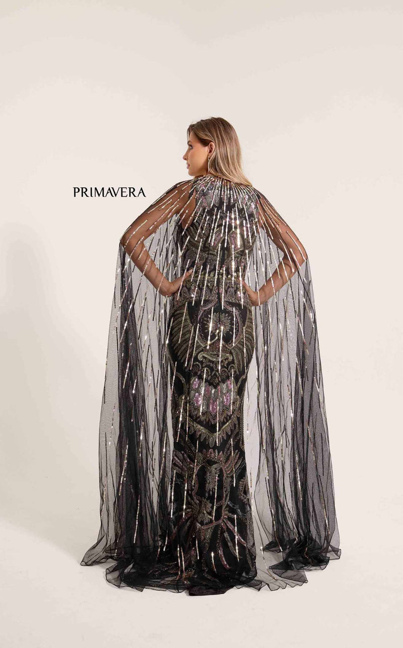 Primavera Couture 12177 Black Multi