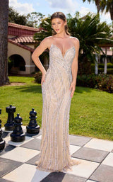 Primavera Couture 12203 Nude/Silver