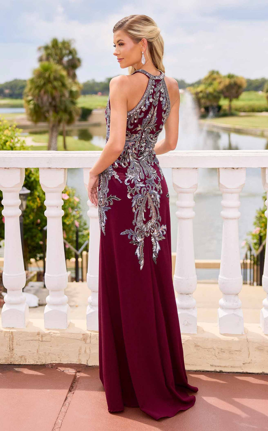 Primavera Couture 13167 Burgundy