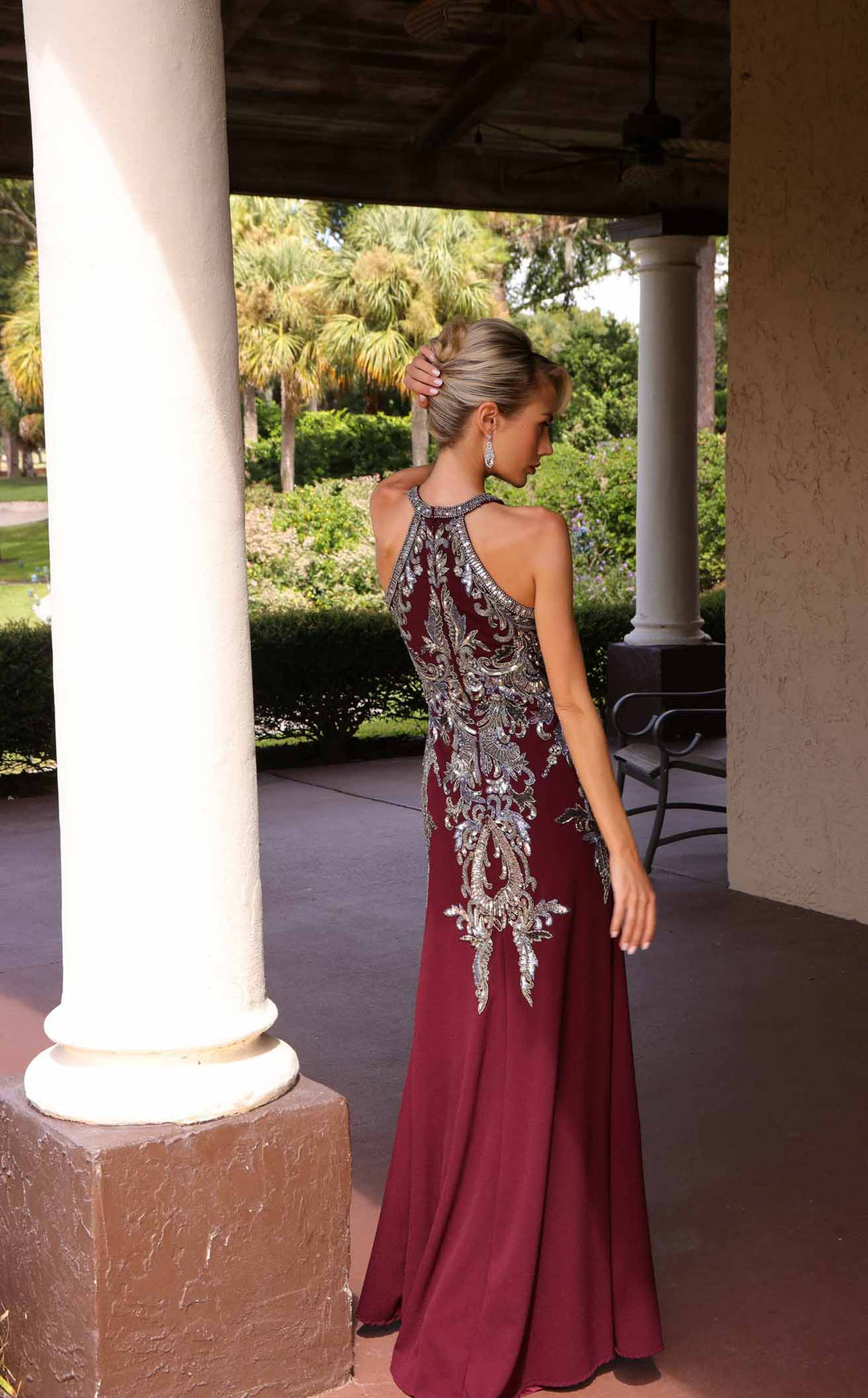 Primavera Couture 13167 Burgundy