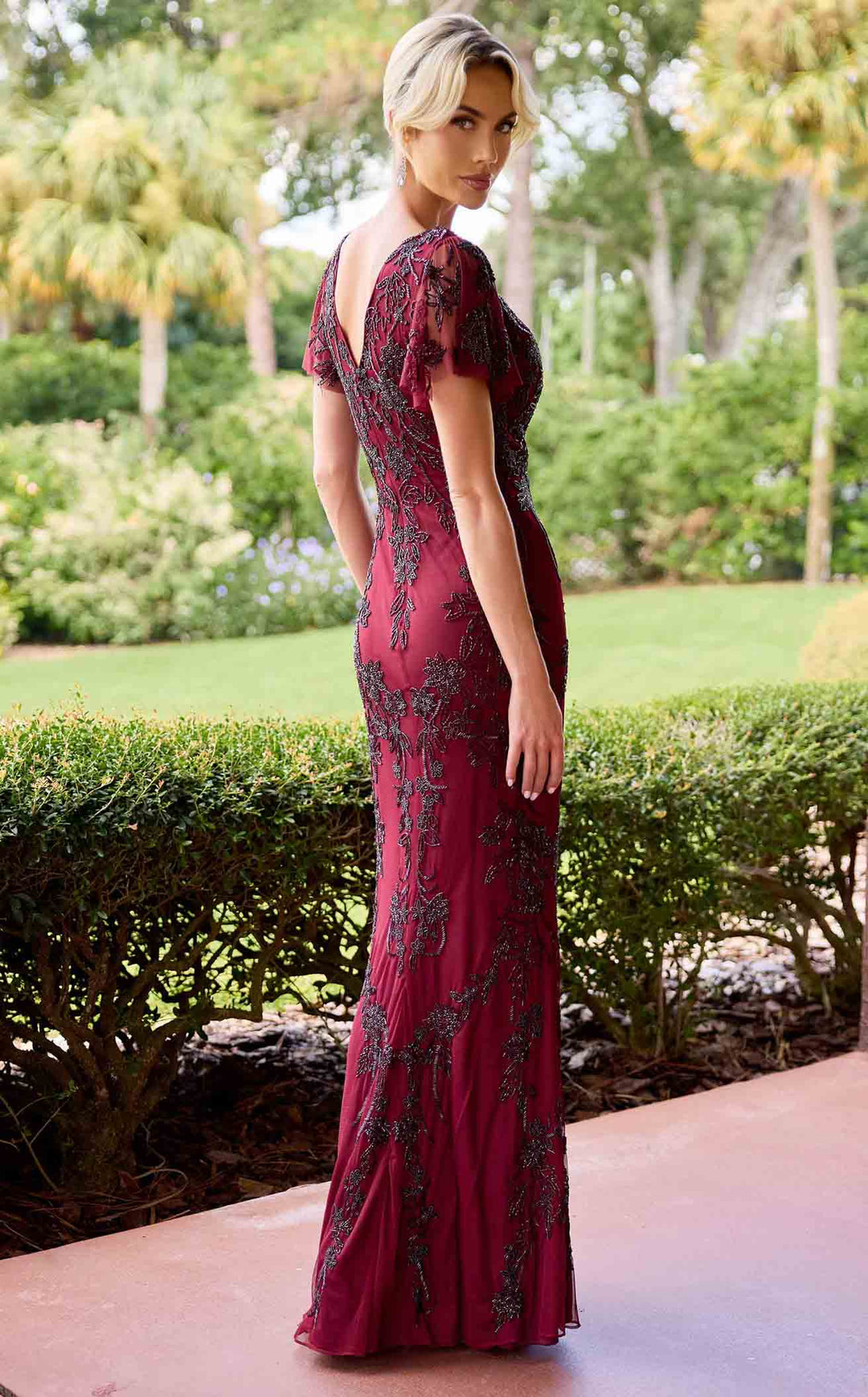Primavera Couture 13184 Burgundy