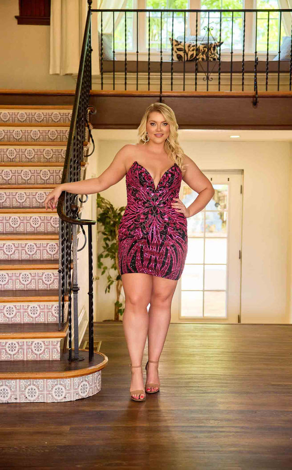 Primavera Couture 14099 Black/Fuchsia