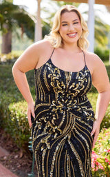 Primavera Couture 14101 Black/Gold