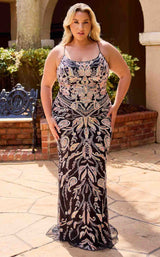 Primavera Couture 14102 Black/Coral