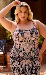 Primavera Couture 14102 Black/Coral