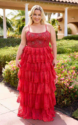 Primavera Couture 14110 Red-Nude