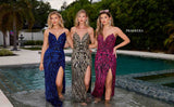Primavera Couture 4343 Black-Blue&Black-Gold&Black-Fuchsia