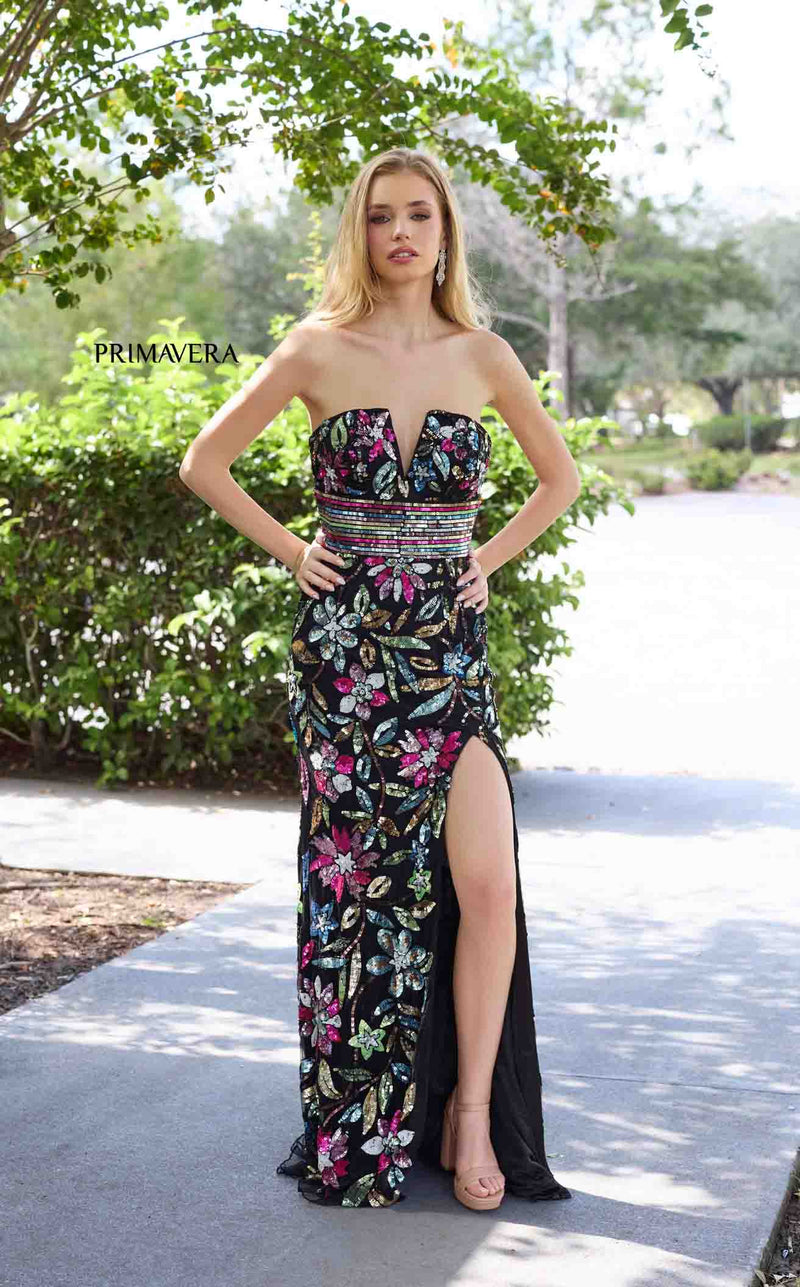 Primavera Couture 4372 Black Multi