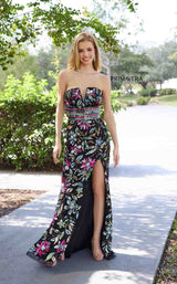 Primavera Couture 4372 Black Multi