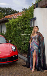 Primavera Couture 4385 Black Multi