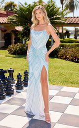 Primavera Couture 4526 Ivory/Blue