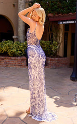 Primavera Couture 4564 Ivory/Blue