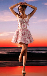 Rachel Allan 40674 Pink-Print