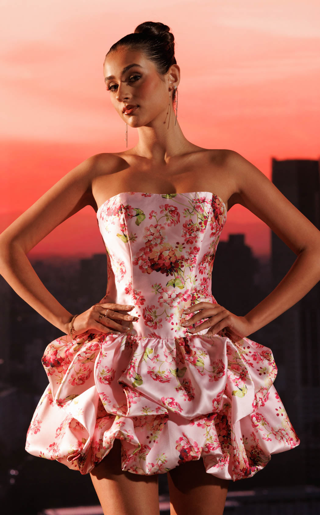 Rachel Allan 40684 Pink-Print