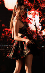 Rachel Allan 40711 Black/Red