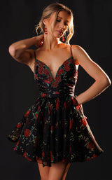 Rachel Allan 40711 Black/Red