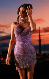 Rachel Allan 40715 Lilac-Multi