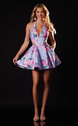 Rachel Allan 40719 Periwinkle-Print