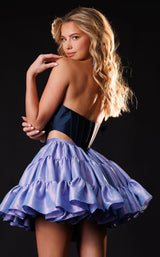 Rachel Allan 40722 Navy/Lilac