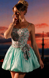 Rachel Allan 40748 Mint/Pink