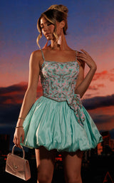 Rachel Allan 40748 Mint/Pink
