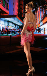 Rachel Allan 40776 Nude/Fuchsia