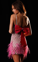 Rachel Allan 40776 Nude/Fuchsia