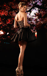 Rachel Allan 40783 Black/Silver
