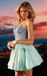 Rachel Allan 40796 Mint/Multi