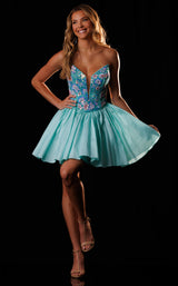 Rachel Allan 40796 Mint/Multi