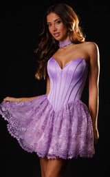 Rachel Allan 40806 Lilac/Pink