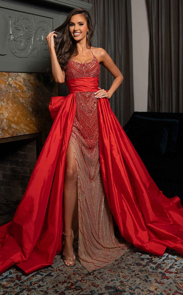 Rachel Allan 50330 Nude/Red