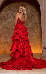 Rachel Allan 50364 Red/Fuchsia