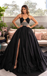 Rachel Allan 50376 Black Multi