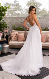 Rachel Allan 50380 Nude/White