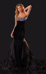 Rachel Allan 50421 Black-Multi
