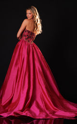 Rachel Allan 50423 Fuchsia-Multi