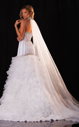 Rachel Allan 50429 White-Silver