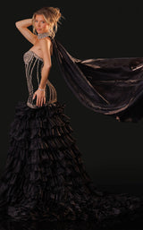 Rachel Allan 50429 Black/Silver