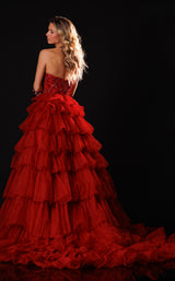 Rachel Allan 50431 Red/Fuchsia