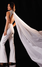 Rachel Allan 50432 White-Silver