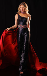 Rachel Allan 50438 Black/Red