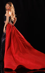 Rachel Allan 50438 Black/Red