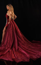 Rachel Allan 50446 Burgundy