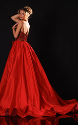 Rachel Allan 50447 Red-Tangerine