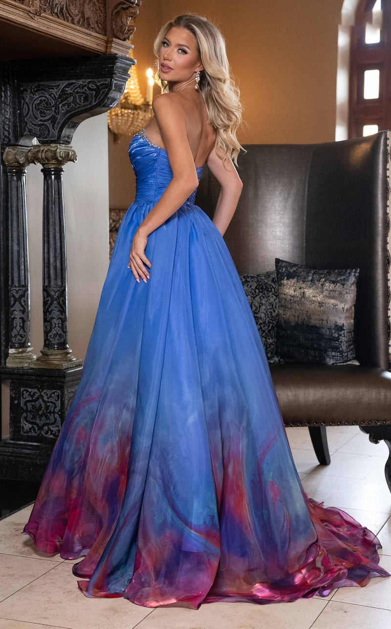 Rachel Allan 70727 Periwinkle-Print