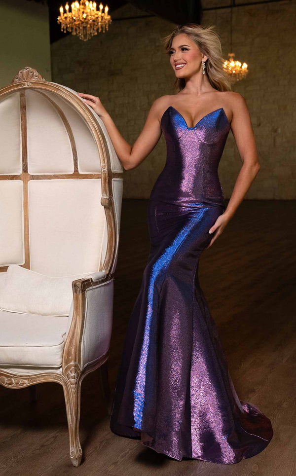 Rachel Allan 70743 Lilac Shimmer